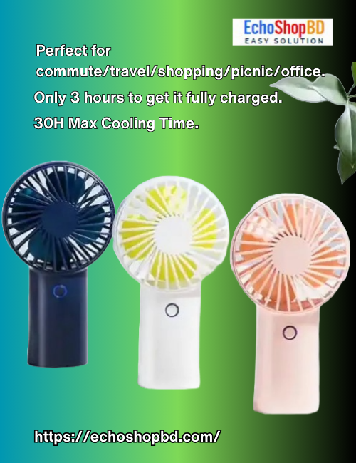 JISULIFE F2D Portable Hand Fan Price In Bangladesh 2024