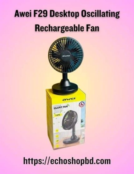 Awei F29 Desktop Oscillating Rechargeable Fan