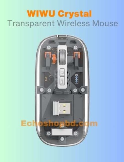 WIWU Crystal Transparent Wireless Mouse