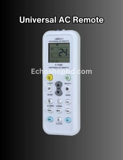 Universal AC Remote- Digital LED 1000-in-1