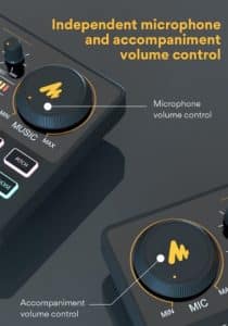 Audio Interface MAONOCASTER Lite AU-AM200 Portable All-In-One Podcast Production Studio Audio Interface MAONOCASTER Lite AU-AM200