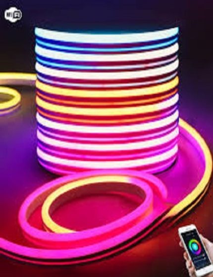 GearUP NRGB50 5 Meter RGB Neon Light with App & Remote Control