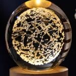 Color Changing LED 3D Crystal Ball