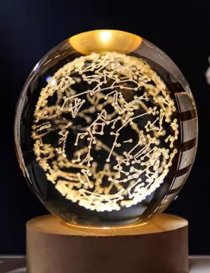 Color Changing LED 3D Crystal Ball