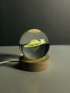 Color Changing LED 3D Crystal Ball