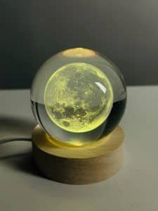 Color Changing LED 3D Crystal Ball