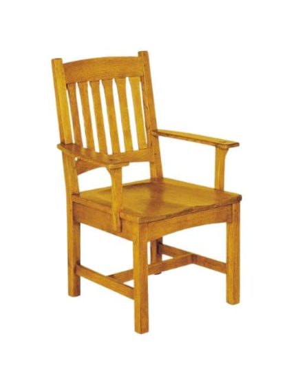 Mahogany Wooden Armchair