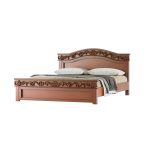 Premium Mahogany Wood Carved Royal Bed